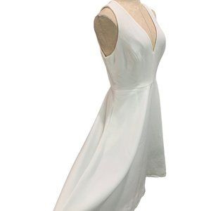 Dress the Population Catalina Plunging Neckline A-Line Large